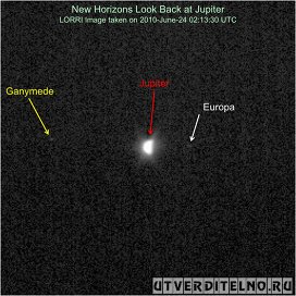 Юпитер «глазами» New Horizons